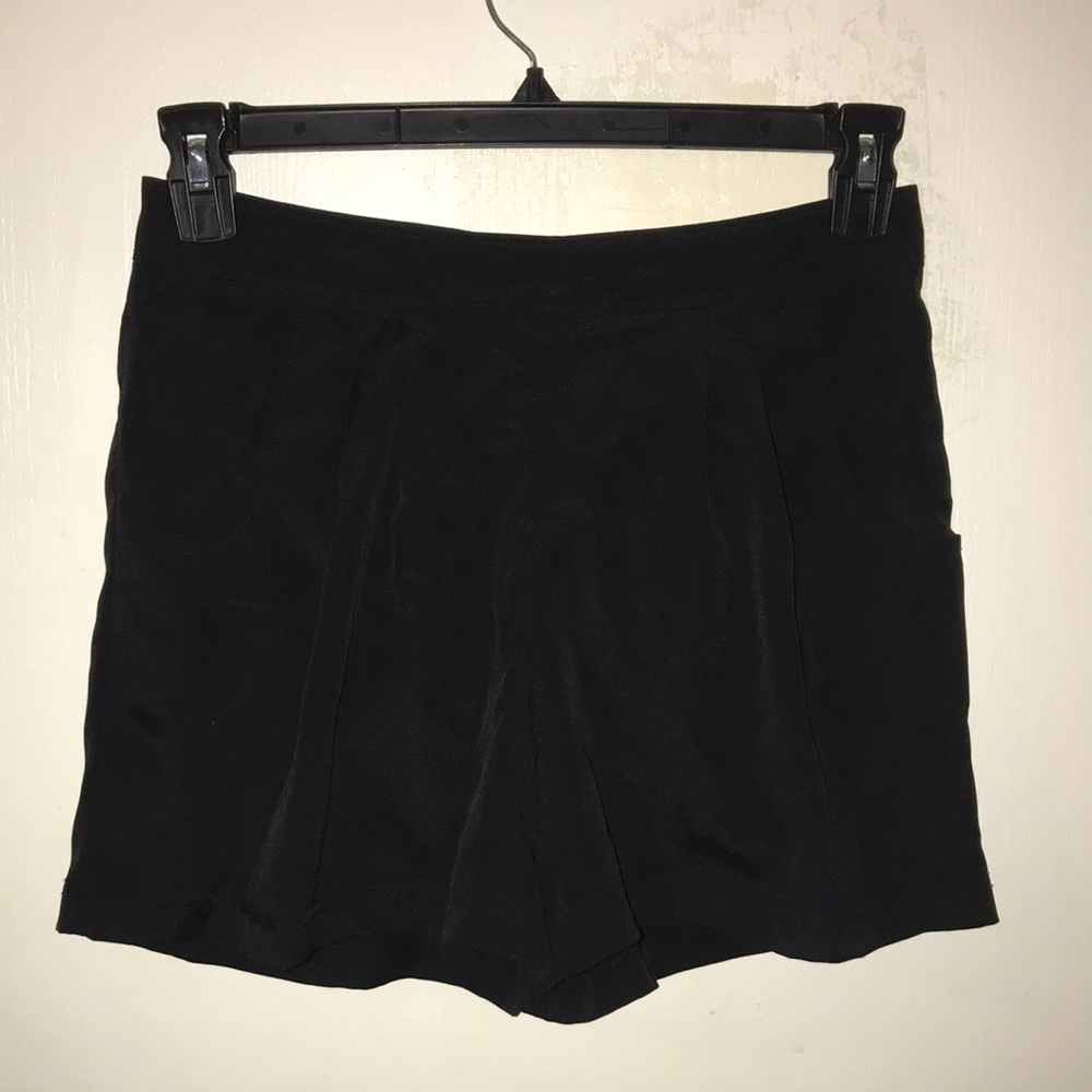 High Waist Black Shorts